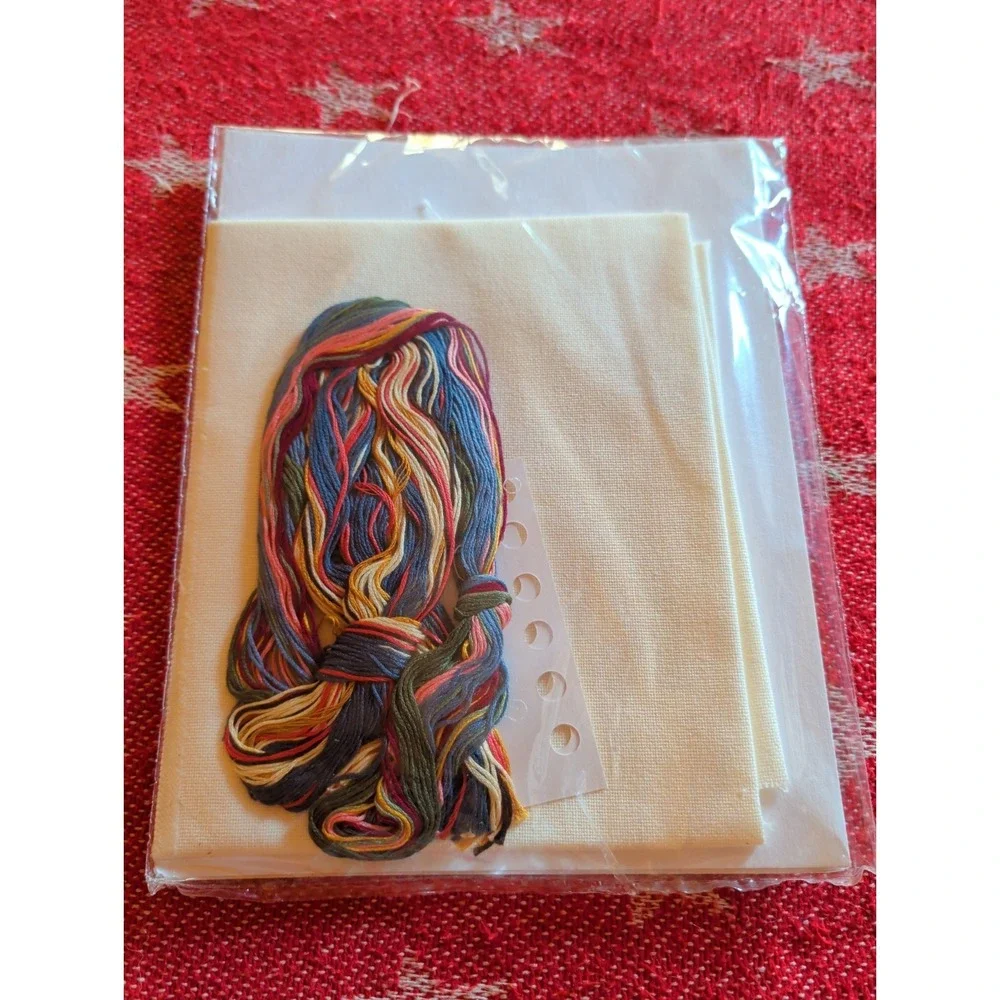 New Vintage Counted Cross Stitch Kit Janlynn Home Sweet Home 23 X 12